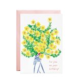 Mr. Boddington's The Biggest Bouquet For Your Birthday Card