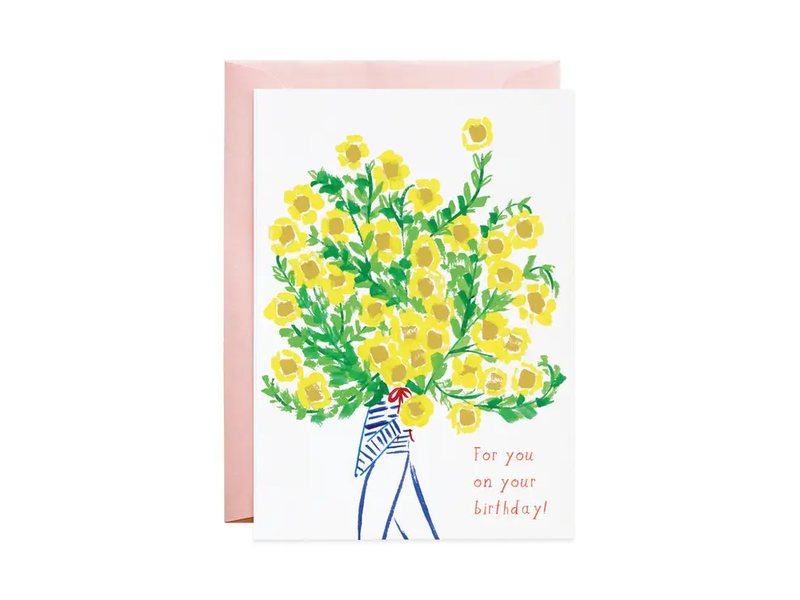 Mr. Boddington's The Biggest Bouquet For Your Birthday Card