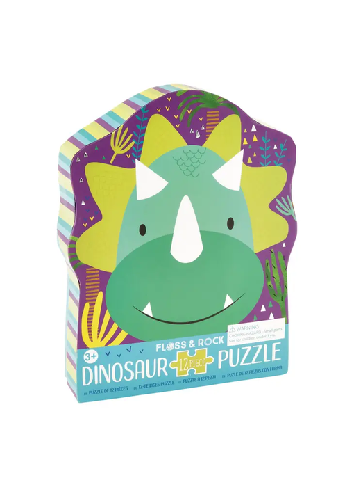 Dinosaur 12pc Shaped Jigsaw Puzzle