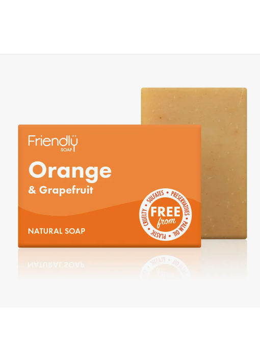 Orange and Grapefruit Eco Friendly Soap Bar