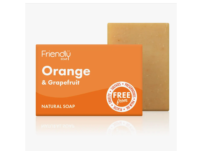 Friendly Soap Orange and Grapefruit Eco Friendly Soap Bar