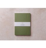 LSW London A5 Lined Notebooks - Mid Green