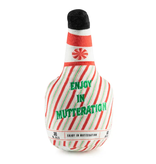 Haute Diggity Dog Puppermint Schnapps Bottle Christmas Dog Toys