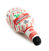Haute Diggity Dog Puppermint Schnapps Bottle Christmas Dog Toys