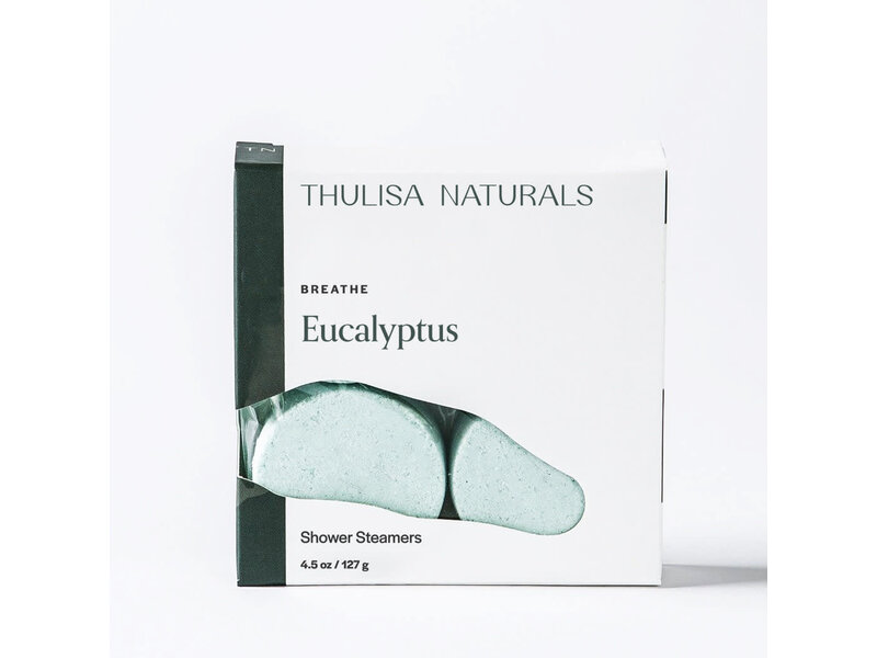 Thulisa Naturals | Bath + Body Eucalyptus Shower Steamers | 4 Pack Gift Set