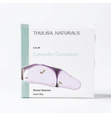 Thulisa Naturals | Bath + Body Lavender Geranium Shower Steamers | 4 Pack Gift Set
