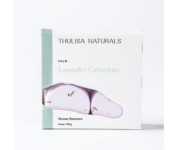 Lavender Geranium Shower Steamers | 4 Pack Gift Set