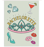 The Found Bachelorette Tiara Wedding Card