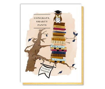 Wise Owl Graduation Card