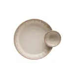 Bloomingville Stoneware Serving Dish, 2 sections