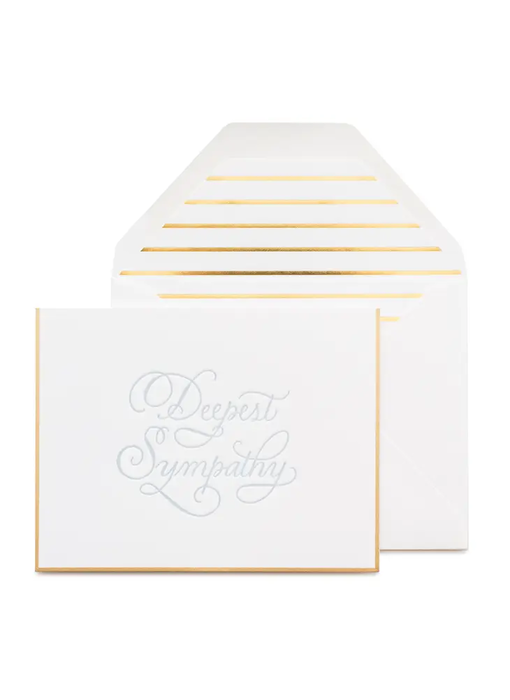 Traditional Deepest Sympathy Card