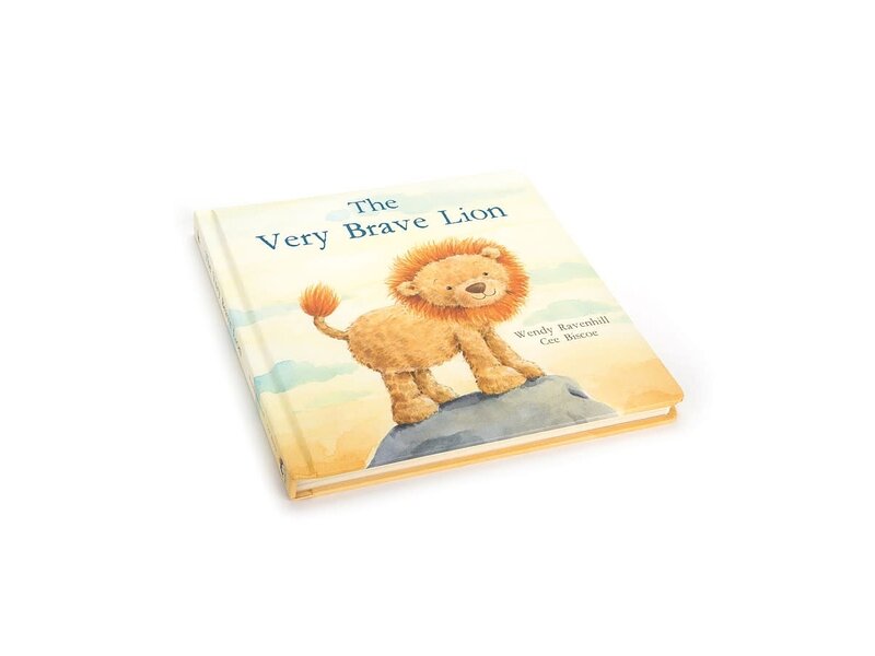 JellyCat Inc The Very Brave Lion Book