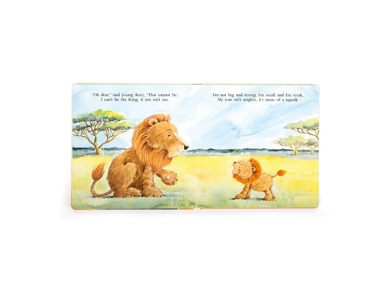 JellyCat Inc The Very Brave Lion Book