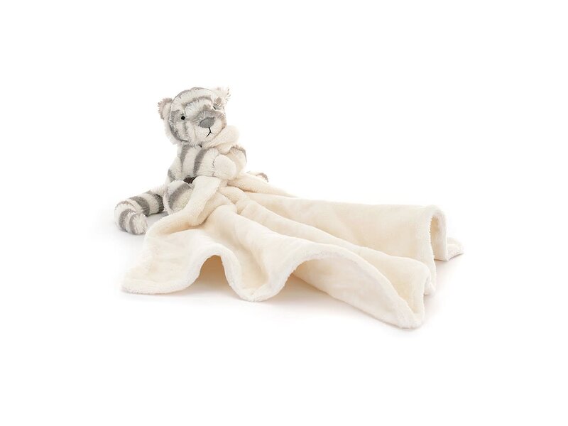 JellyCat Inc Bashful Snow Tiger Soother