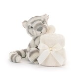 JellyCat Inc Bashful Snow Tiger Soother