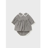 Mayoral Gingham dress and knickers