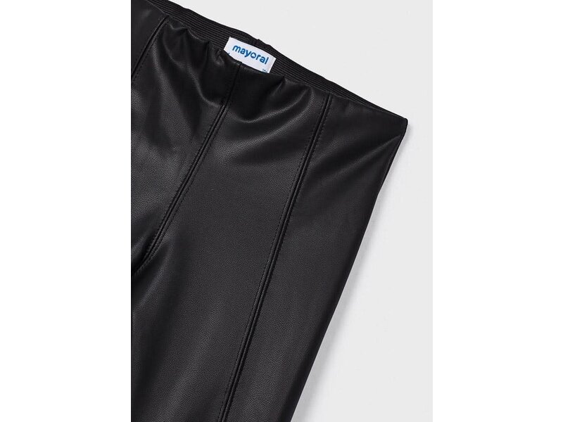 Mayoral Synthetic leather leggings