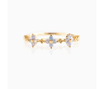 Lilac Love Ring - Gold/7