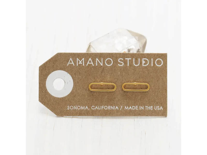 Amano Studio Mod Oval Studs