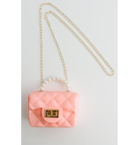 Sparkle Sister by Couture Pearl Handle Jelly Purse Pink