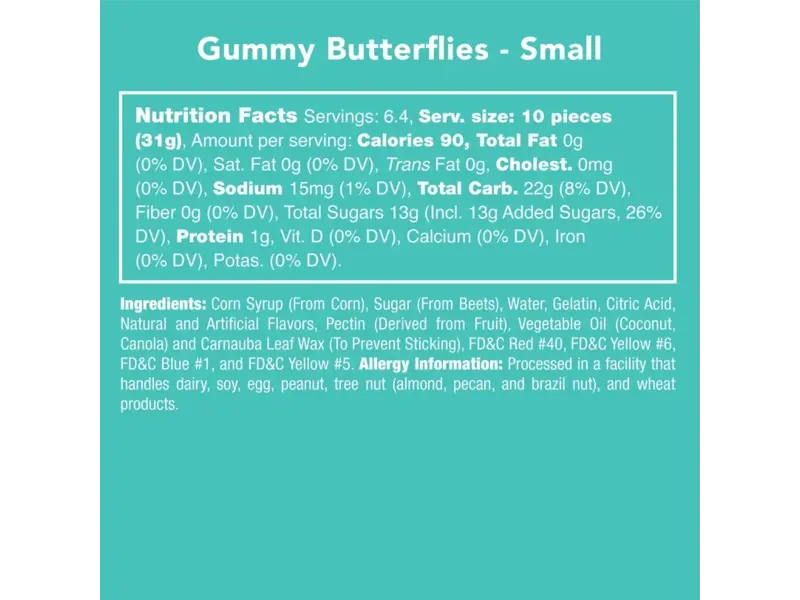 candy club Gummy Butterflies Candy