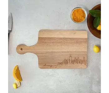 City Skyline Cutting Board - Chicago