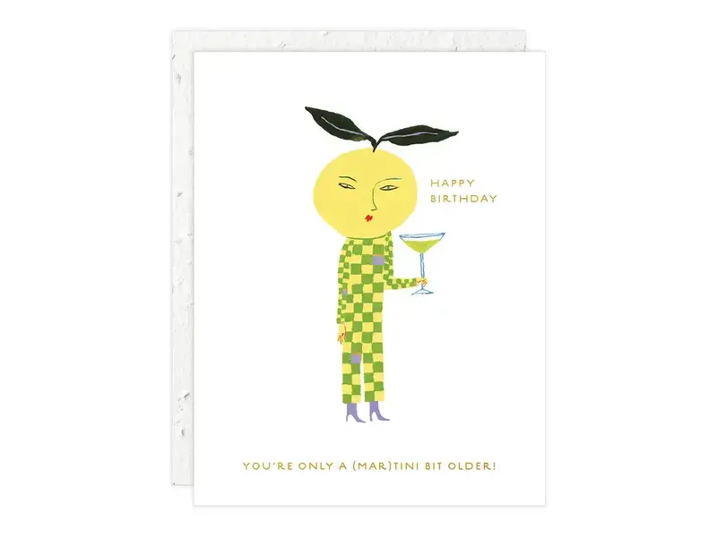 Seedlings Yuzu - Birthday Card