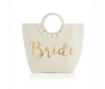 Mia Bride Tote Ivory