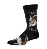 Oooh Yeah Socks! You Goat This | Men's Funny Cotton Crew Socks
