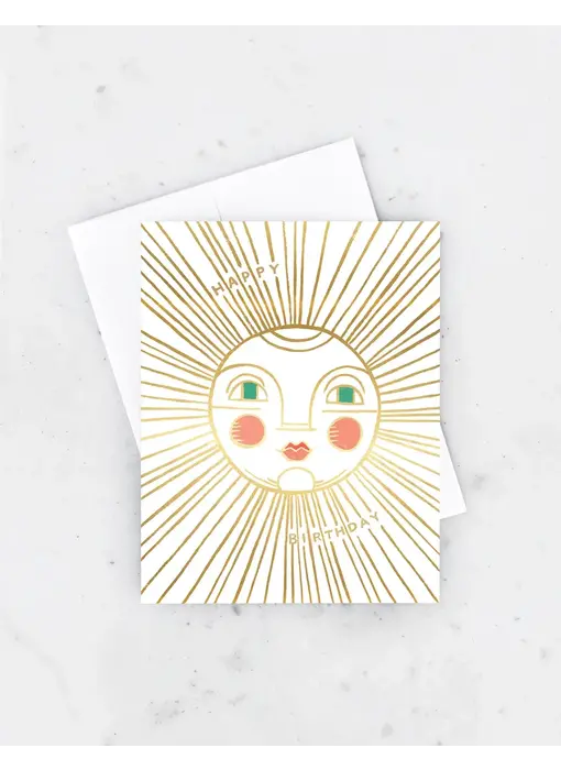 Birthday Sun Card