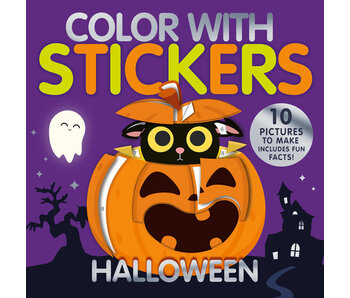 Color with Stickers: Halloween