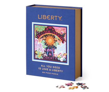 Liberty All You Need is Love 500 Piece Book Puzzle