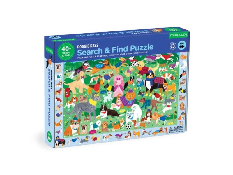 Chronicle Books Copy of Cat Cafe 60 Piece Scratch & Sniff Puzzle