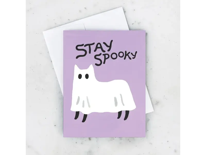 Idlewild Ghost Cat Card