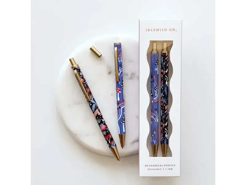 Idlewild Mushroom Menagerie Mechanical Pencils