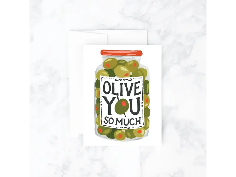 Idlewild Olive You Card