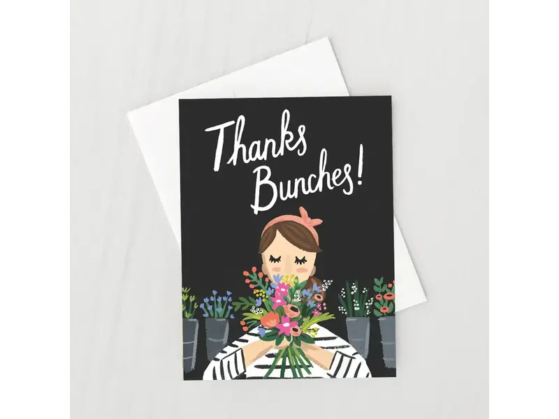 Idlewild Thanks Bunches Card