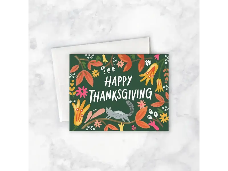 Idlewild Thanksgiving Mums Card