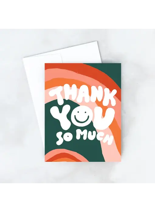 Wavy Thank You Card