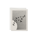 Red Cap Cards Flock everyday greeting card