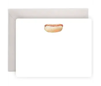 Hot Dog Flat Notes (Boxed Set of 8)