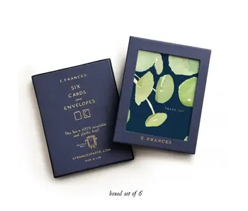 Pancake Plant Pilea Plant Thank You Card (Boxed Set of 6)