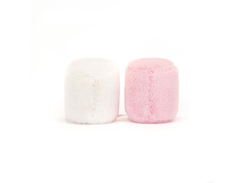 JellyCat Inc Amuseables Pink and White Marshmallows
