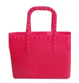 Sparkle Sister by Couture Small Studded Jelly Tote