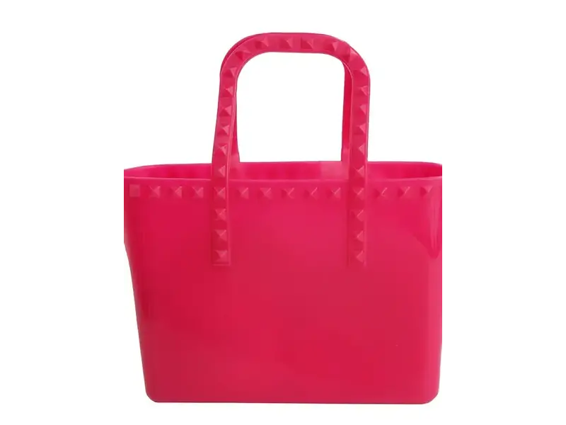 Sparkle Sister by Couture Small Studded Jelly Tote