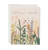 Red Cap Cards Underwater Sympathy greeting card