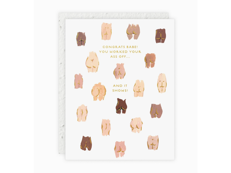 Seedlings Butts - Congratulations Card