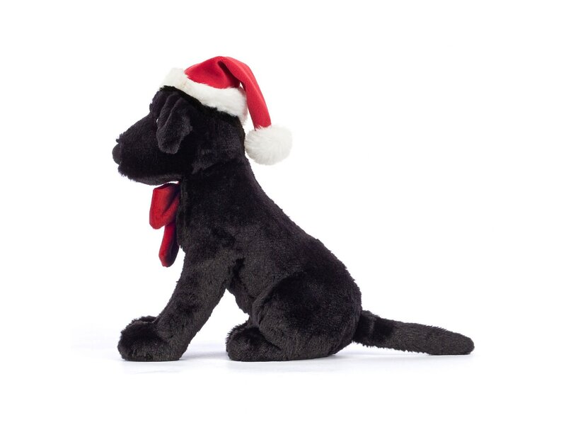 JellyCat Inc Winter Warmer Pippa Black Labrador