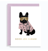 Paper Source Good Job Human A2 Single Card