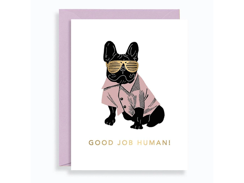 Paper Source Good Job Human A2 Single Card